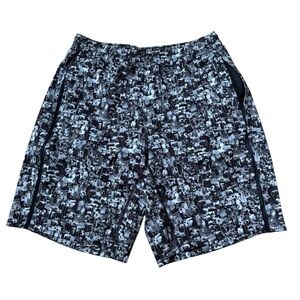 Lululemon Men Pace Breaker 9" Shorts Seawheeze Edition Size Medium